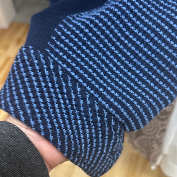 Aerie Navy and White Checkered Shacket - Picture 6 of 9